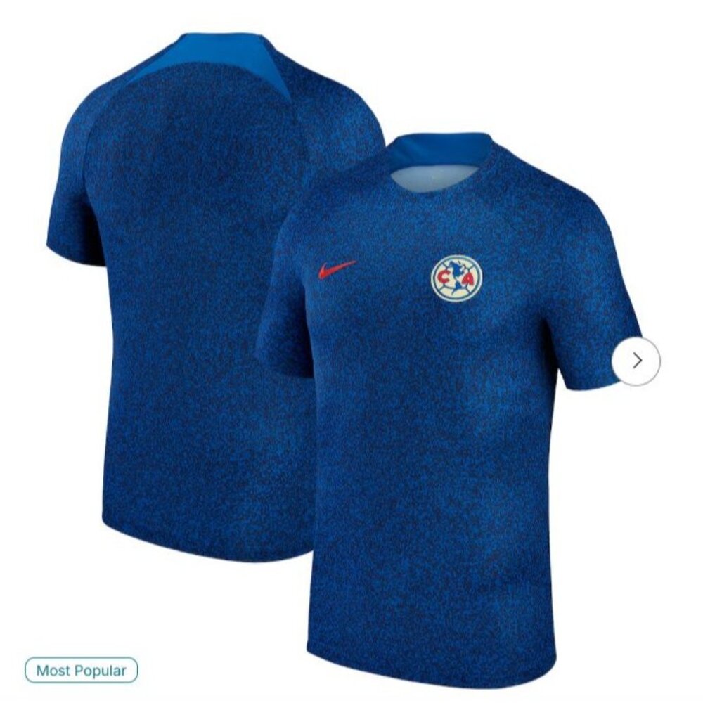 Size Medium - $75 Club America Liga MX Nike 2023/24 Academy Pro Pre-Match Top -